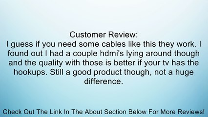 ezGold for Playstation 3 (PS3) - Component HD Pro Video Cable 6ft/1.8m - Retail Packaging Review