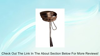 IGIGI Women's Plus Size Tassel Belt in Bronze 22/24 Review