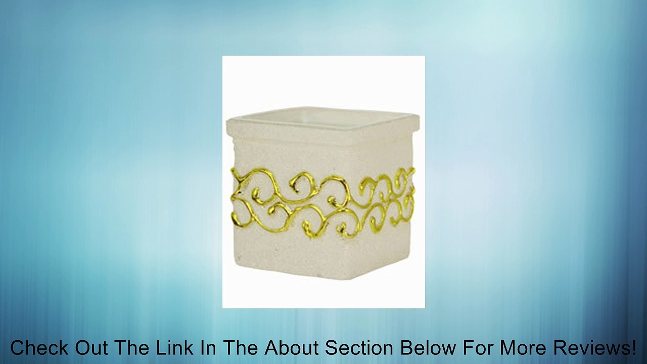 Square Frosted Glass Votive Candle Holder [26644A] Review