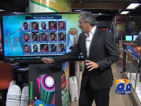 West Indies squad for Cricket World Cup 2015-15 Jan 2015