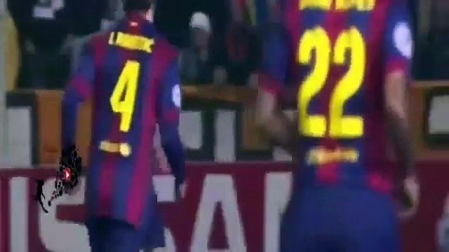 Apoel VS Barcelona 0 4 All Goals And Highlights GOLESY RESUME UEFA Champiosn League 2014