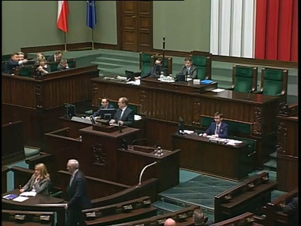 Poseł Jan Łopata - Wystąpienie z dnia 15 stycznia 2015 roku.
