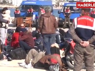 Mersin - Balıkçı Teknesinde 140 Suriyeli Yakalandı