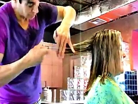 TOP HAIR STYLIST - Tony Franza - TonyFranza.com - demonstrates latest hair cutting techniques - YouTube