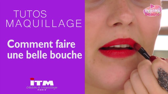 Maquillage - Comment faire une belle bouche