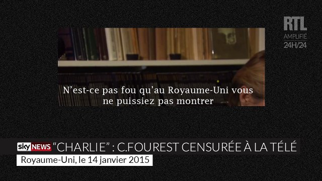 Caroline Fourest censurée à la télé pour montrer la une de Charlie Hebdo
