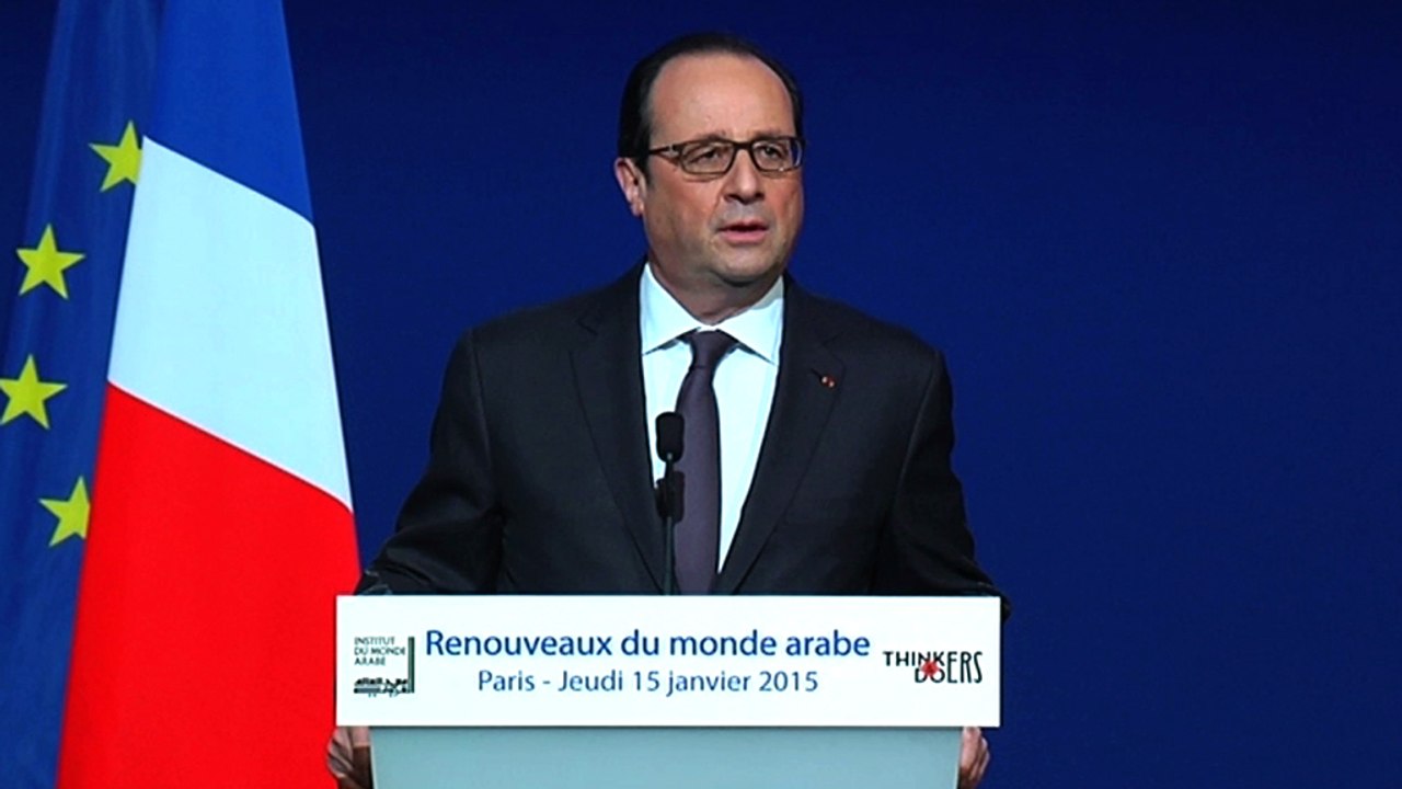 Allocution lors de l'ouverture du forum "Renouveaux du monde arabe" à l’Institut du monde arabe