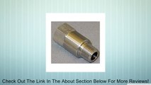 Piston Spring Check Valve, 1/8 In. CHK SST 210-2M2F-B Review