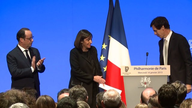 L'inauguration de la philharmonie à Paris