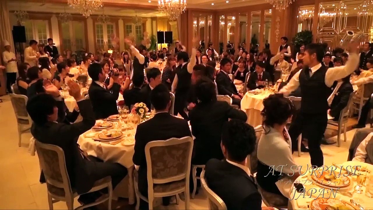 フラッシュモブ サプライズ 結婚式 Michael Jackson, Justin Timberlake Love Never Felt So Good 披露宴 余興 Flash Mob