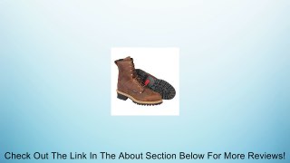 Logger Boots, Pln, Mens, 9-1/2W, Brown, 1PR Review