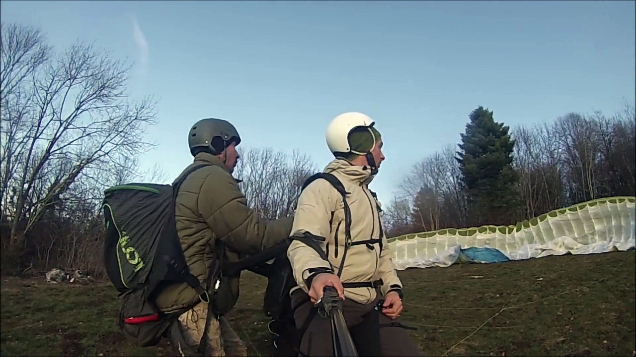 2eme vol BIPLACE parapente