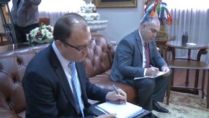 Bakan Eroğlu, Unccd Genel Sekreteri Barbut'u Kabul Etti