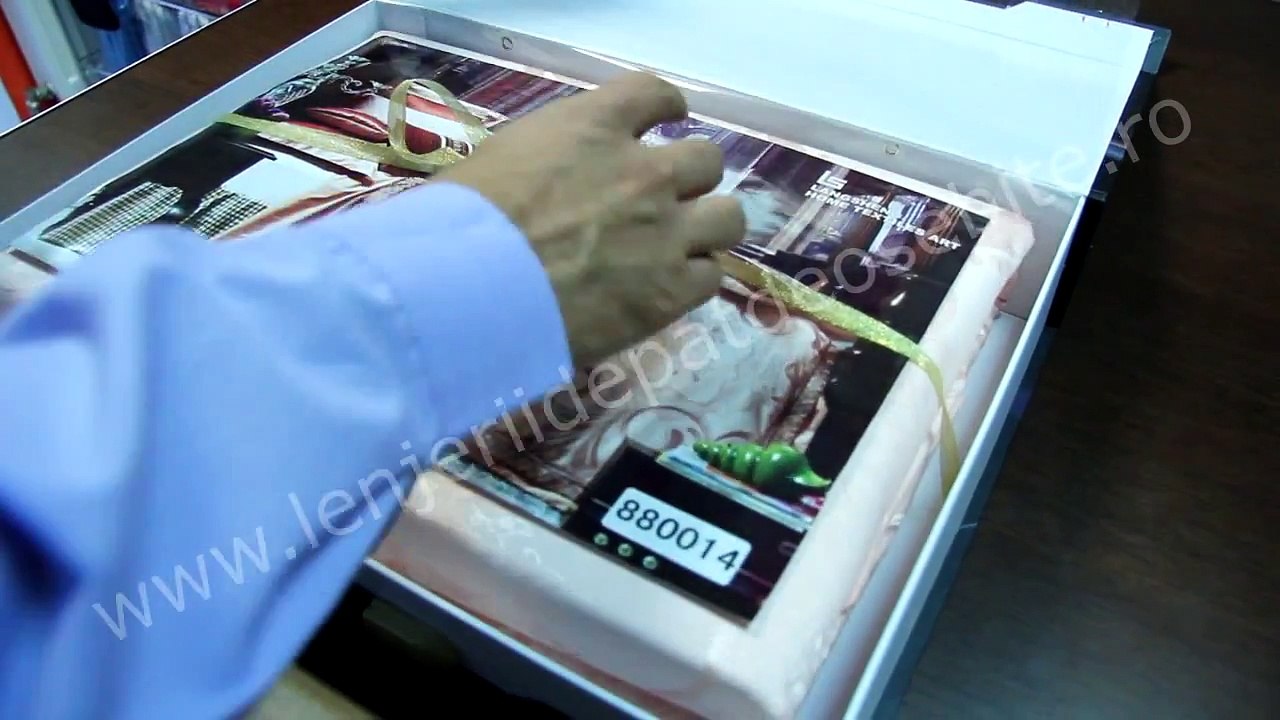 Lenjerie pat jaquard nuanta de roz Casa New Concept 880014