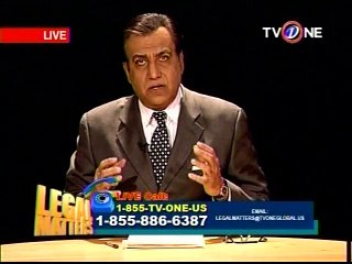 Legal Matters- Saleem rizvi Jan.14,2015