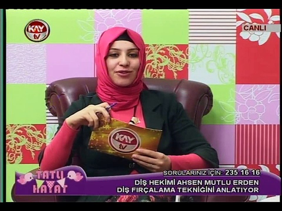 KAYTV TATLI HAYAT 14 OCAK 2015 ÇARŞAMBA DİŞ HEKİMİ AHSEN MUTLU ERDEN