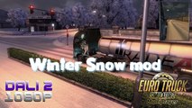 ETS 2 Multiplayer Winter/Snow mod Volvo FH XL PC Gameplay FullHD 1080p