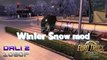 ETS 2 Multiplayer Winter/Snow mod Volvo FH XL PC Gameplay FullHD 1080p
