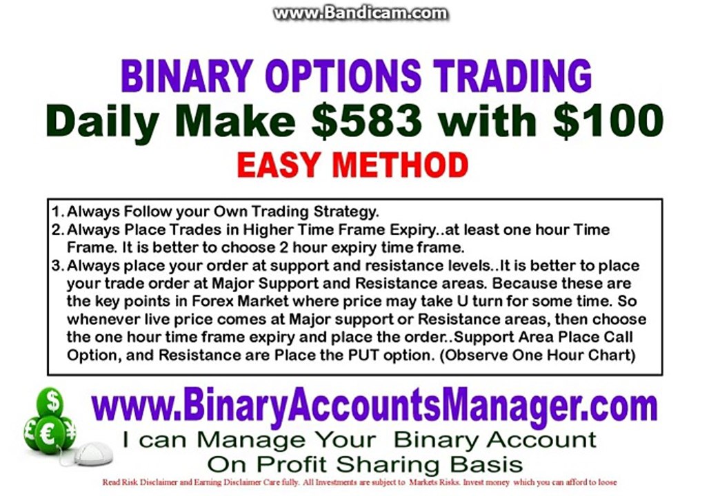 Make High Profits with Low Risk/ Simple Trading Method for Long Run Success
