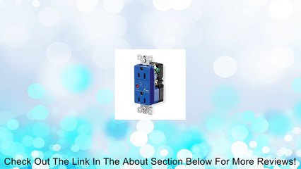 Receptacle, Surge Suppressor, 15A, 125V, BL Review