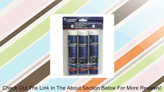 OMC 3 Replacement Triple Guard Grease Gun Cartridges - 3 Oz 775616 Review