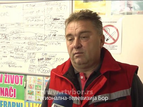 120 obroka za 32 sela u opštini Zaječar, 15. januar 2015. (RTV Bor)