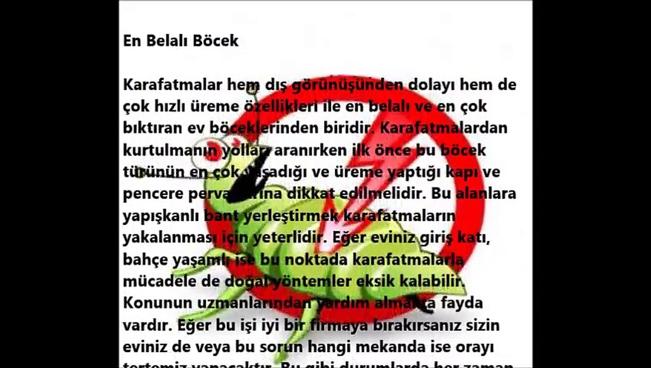 En Belalı Böcek