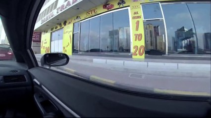 sharjah dubai driving time lapse ([Full HD])