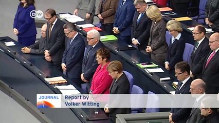 Merkel leads Bundestag Paris tributes | Journal