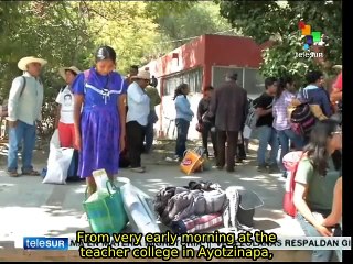 Mexico: missing students' parents begin their own search