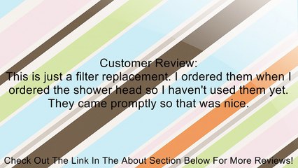 T3 T3 Hand-Held Replacement Filter 2 x Filter 2 x Filter Review