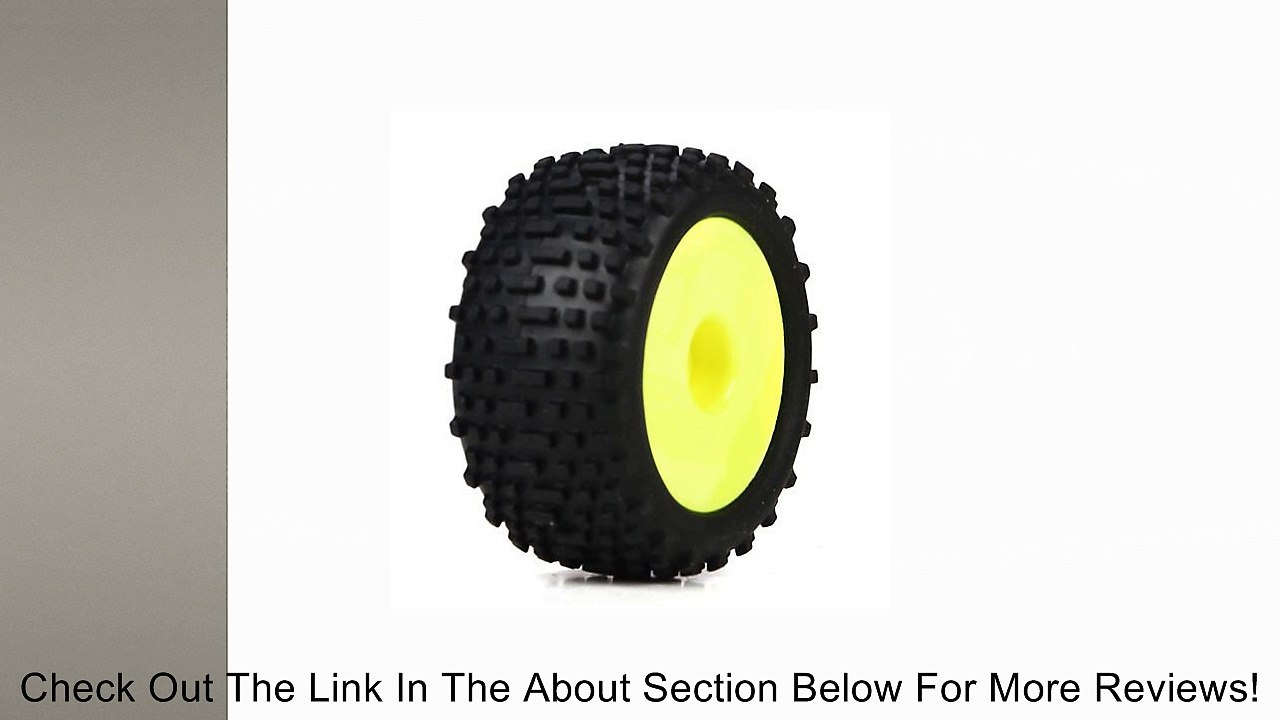 Wheel & Tire Set, Yellow: Micro Truggy Review