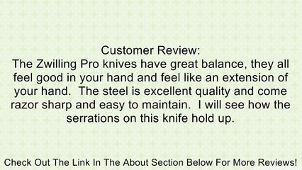 Zwilling J.A. Henckels Pro Utility Knife, 5" Review