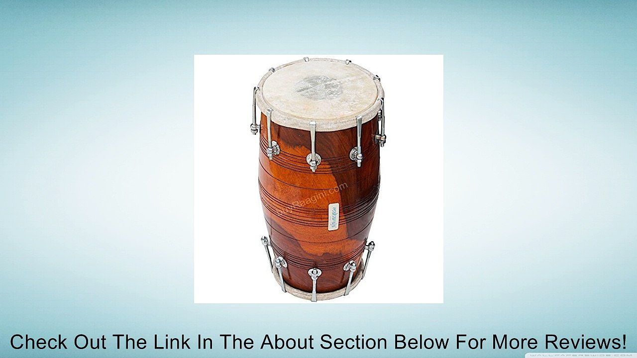 MAHARAJA Dholak (Dholki), Shesham Wood, Bolt-tuned, with Tuning Spanner (PDI-ABI) Review