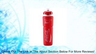 Elite Corsa Coca Cola water bottle plastic 1000 ml red/white Review