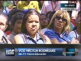 Rodríguez: La educación de hoy no es suficiente para el país que queremos construir