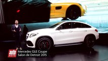 Mercedes GLE Coupé 63 AMG - Salon de Détroit 2015