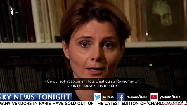 Charlie Hebdo : Caroline Fourest censurée par Sky News ?