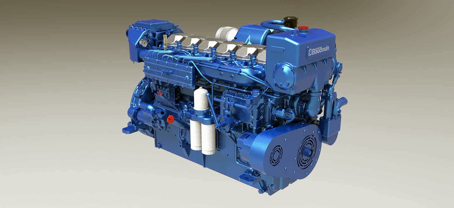 Moteur Baudouin 6M26.3 Injection