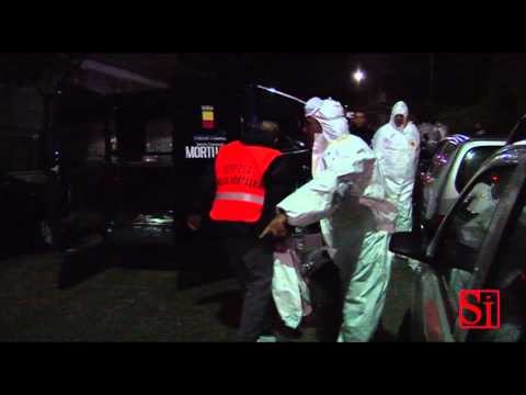 Napoli - Anziana muore in un incendio in Via Nicolardi -2- (12.01.15)