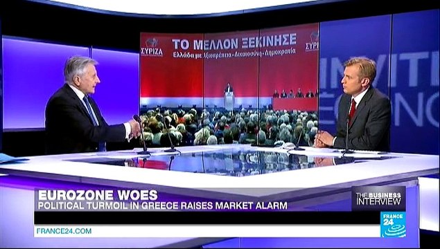 'Greece won't leave the eurozone', says former ECB president Trichet