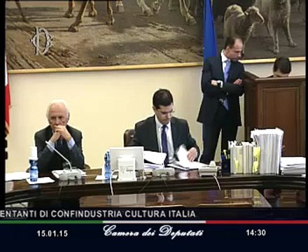 Roma - Fiscalità nell'economia digitale, audizione Confindustria (15.01.15)