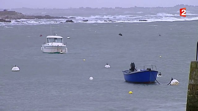 La Bretagne touchée par sa première tempête de l'hiver