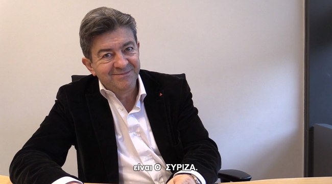 Jean-Luc Mélenchon : message de soutien à Syriza et Alexis Tsipras
