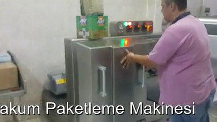 Findik vakum paketleme makinesi