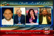 ARY Ab Tak Sadaf Abdul Jabbar with MQM Ghazi Salahuddin (15 JAN 2015)