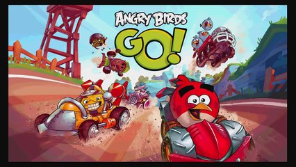 Angry Birds Go! Red Bird vs Bubbles and Bad Piggies Foreman Pig