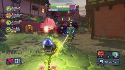 Plants vs Zombies Garden Warfare Vampire Boss, Gargantuar and Disco Zombie Boss