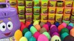 40 Play Doh Surprise Eggs Маша и Медведь Kinder Surprise Eggs Dora's Backpack Dora The Explorer