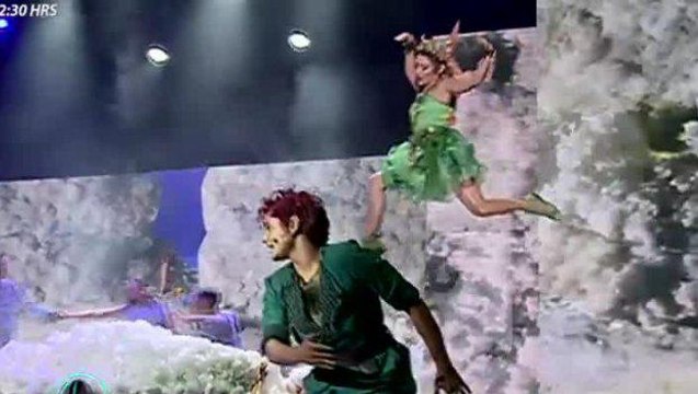 Gran éxito tuvo el musical de Peter Pan . Mira los detalles de lo que pasó - SQP
